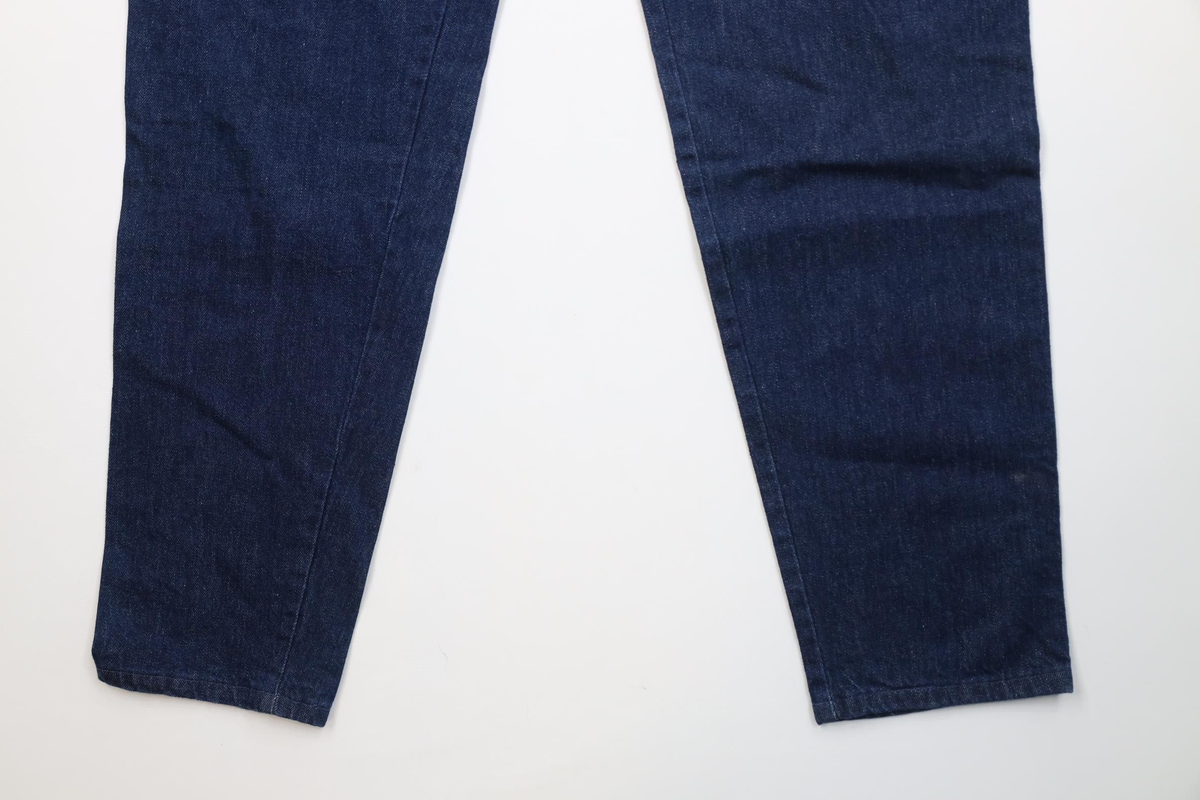 Lee Vintage 80s 90s Lee Relaxed Fit Tapered Leg Jeans Blue USA Size 30" / US 8 / IT 44 - 4 Thumbnail