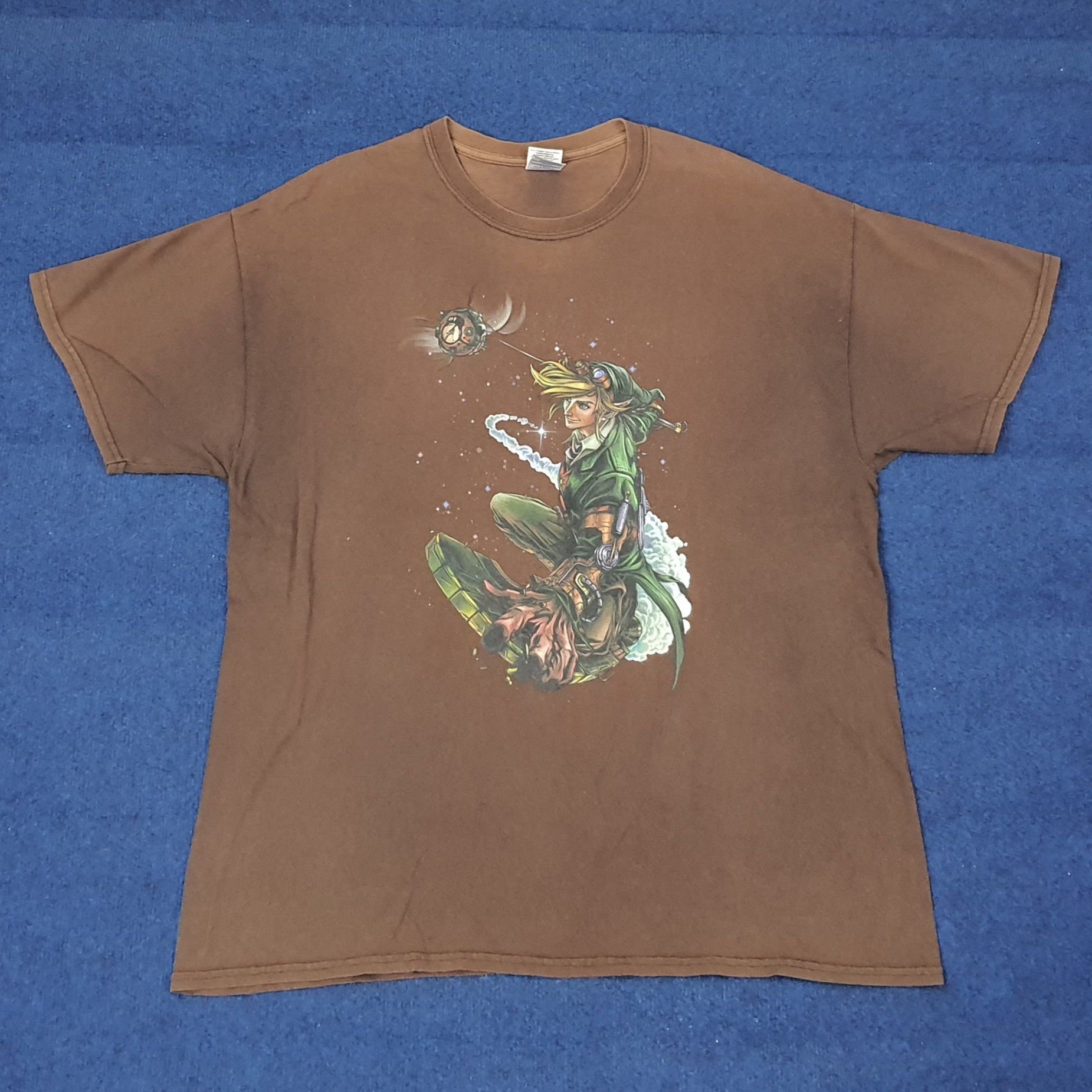 Vintage Vintage Disney Peter Pan Tshirt C223N45 Size US XL / EU 56 / 4 - 1 Thumbnail