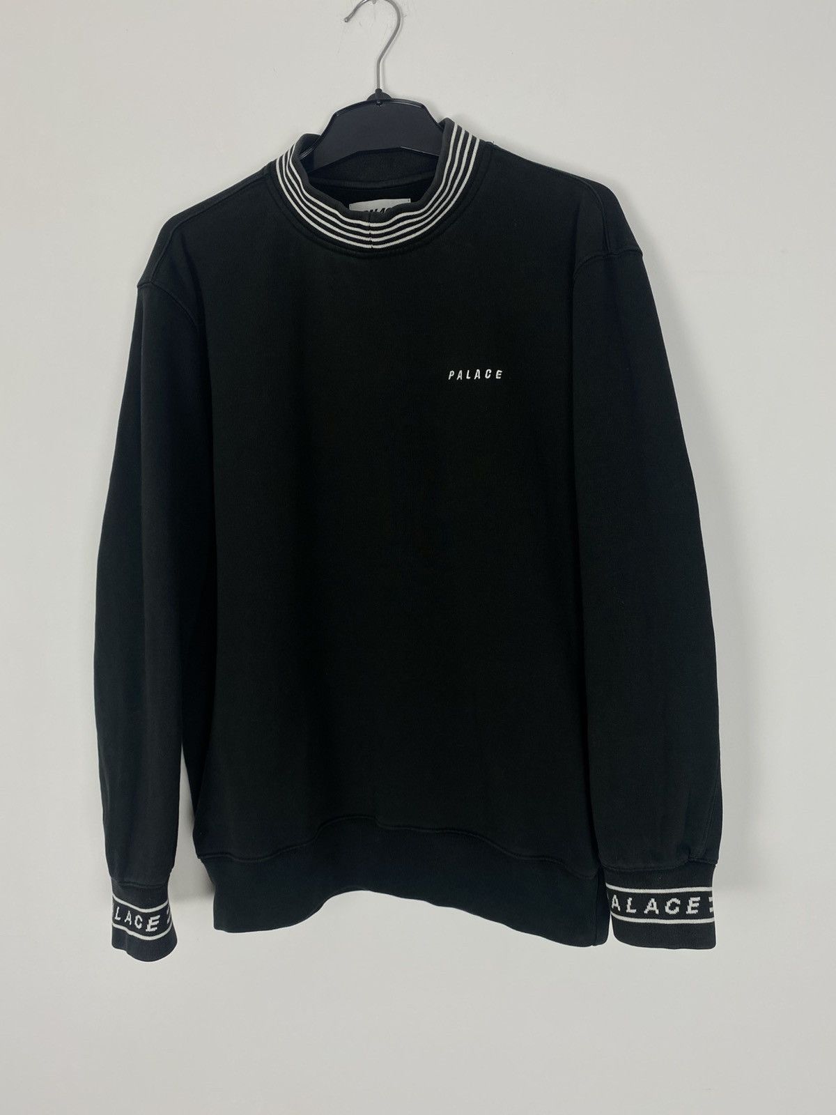Palace Palace P-Rib Crewneck basic sweatshirt streetwear y2k M/L Size US S / EU 44-46 / 1 - 14 Thumbnail