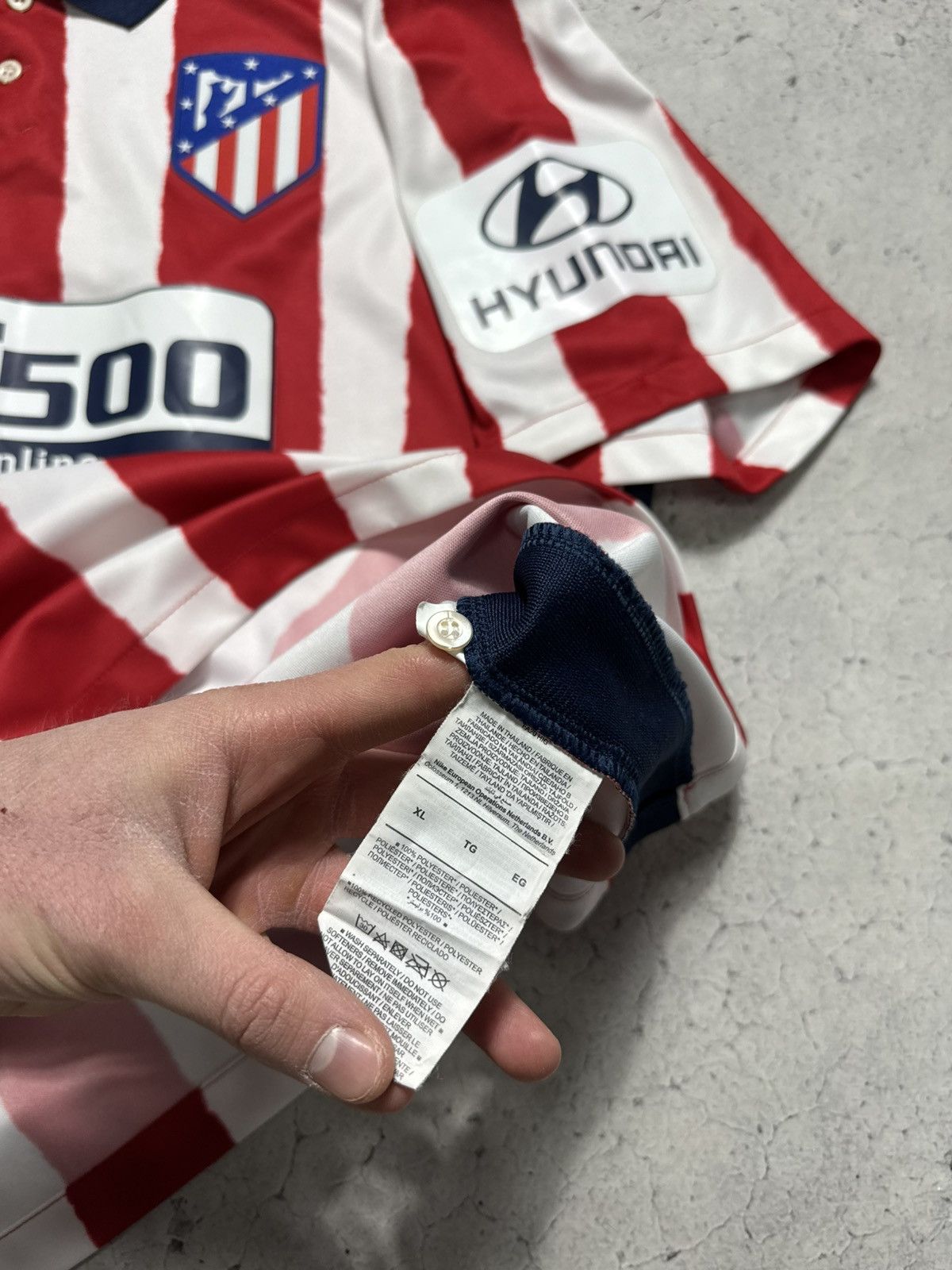Nike Nike FC Atletico Madrid 2020/21 Joao Felix #7 Soccer Jersey Size US XL / EU 56 / 4 - 9 Thumbnail