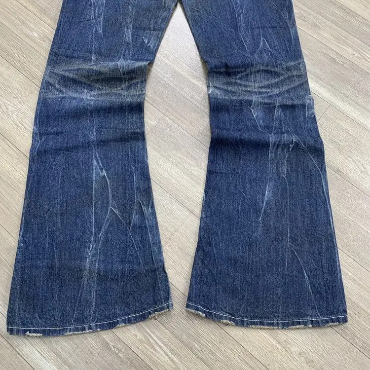 If Six Was Nine Vanquish Distressed lgb Ifsixwasnine Flared Denim Size US 31 - 12 Thumbnail
