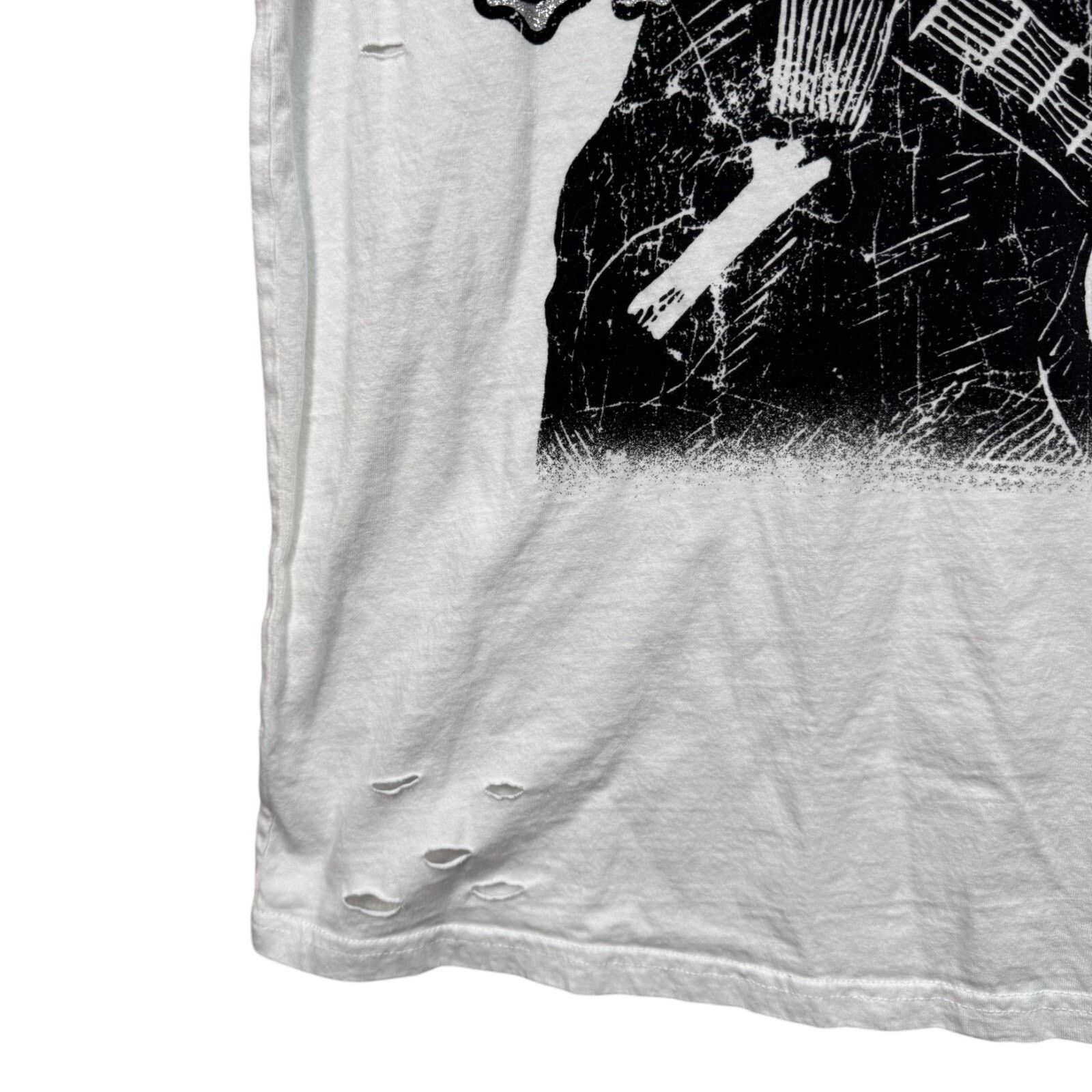 Round Two The Offspring T Shirt Ixany The Hombre Skeleton Stars Tee M Size US M / EU 48-50 / 2 - 6 Thumbnail
