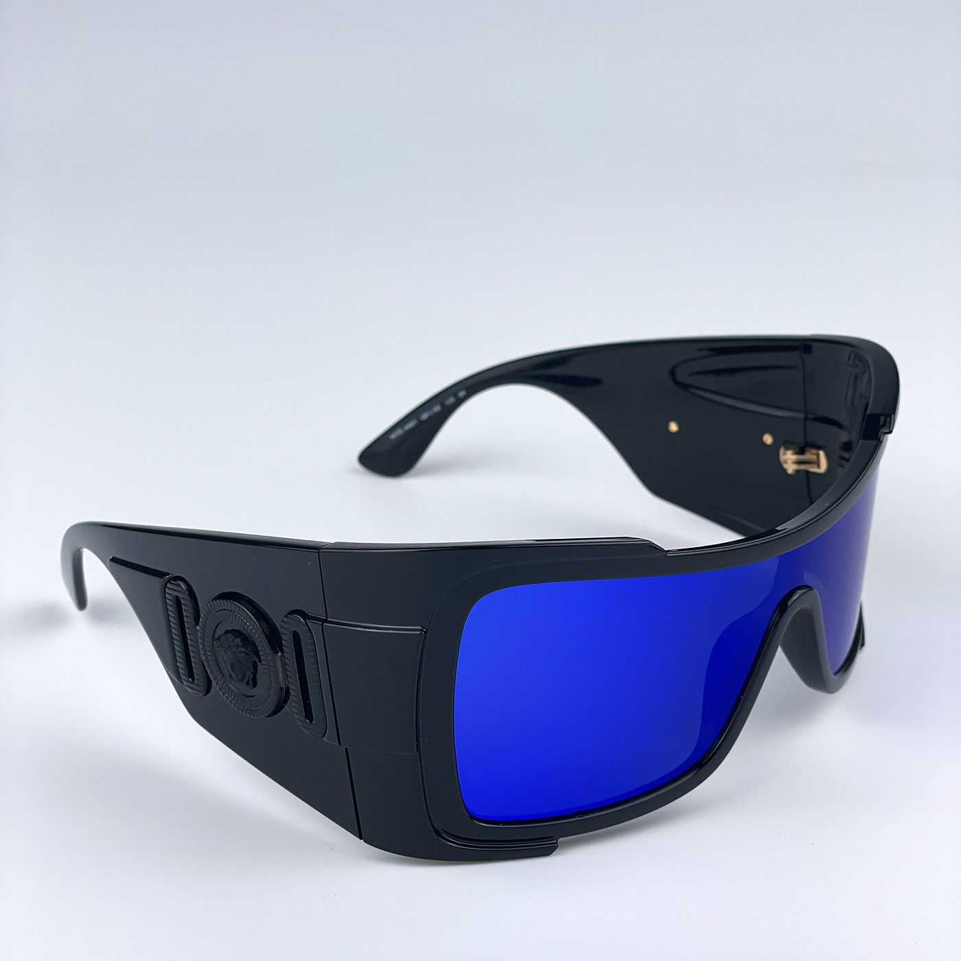 Versace NEW Versace VE4451 GB1/55 Wraparound Unisex Sunglasses Size ONE SIZE - 7 Thumbnail