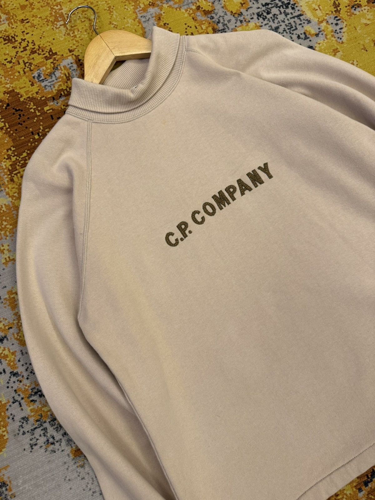 【新品】C.P. COMPANY Simple embroidery sweat Cp company sweatshirt embroidery