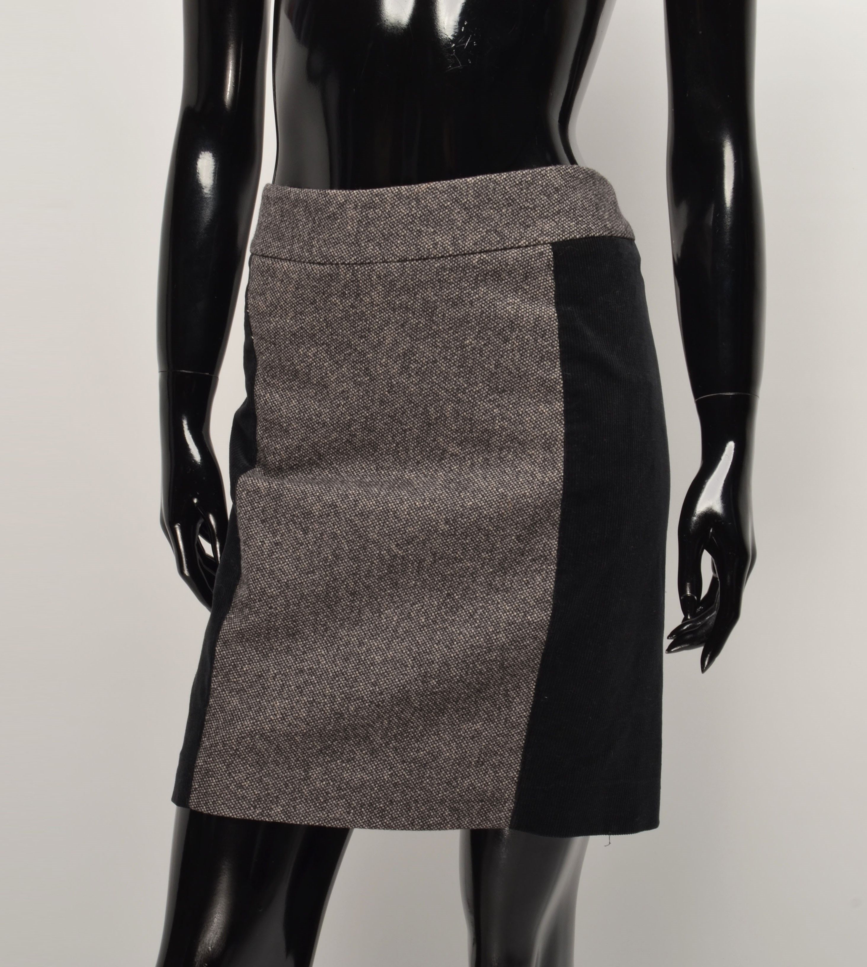 Gucci × Tom Ford Vintage Gucci Tom Ford Era Wool Blend Pencil Skirt Size 27" / US 4 / IT 40 - 2 Thumbnail