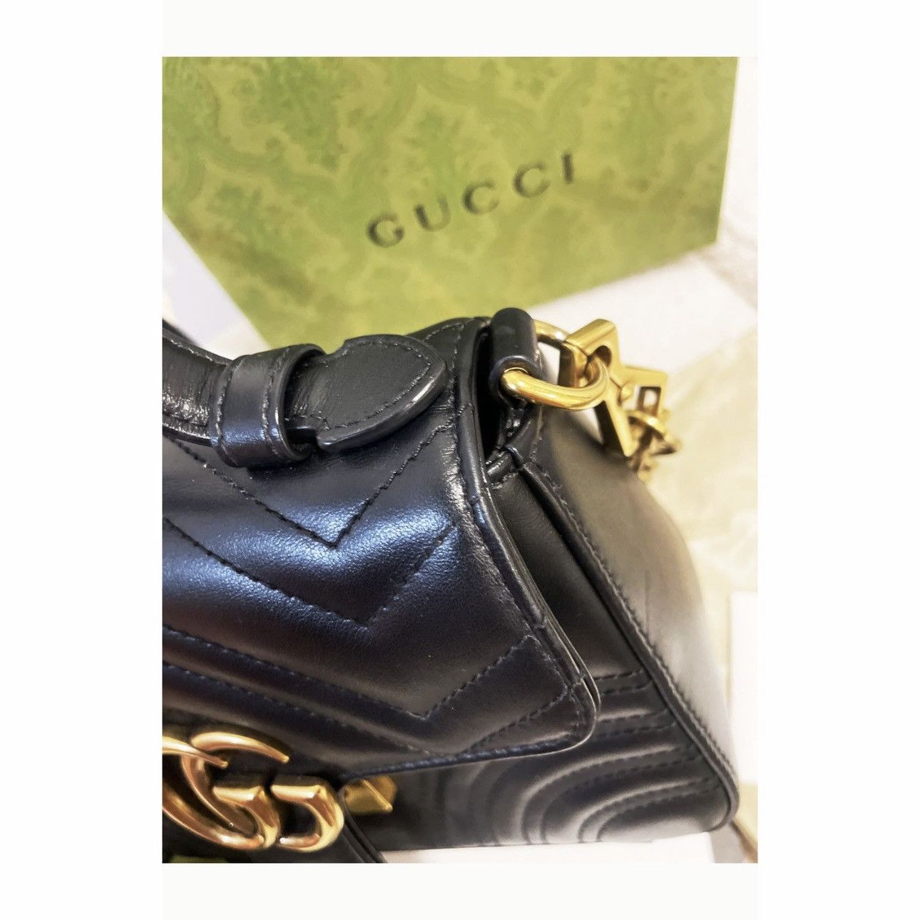 Gucci GG Marmont mini top handle bag Size ONE SIZE - 12 Thumbnail