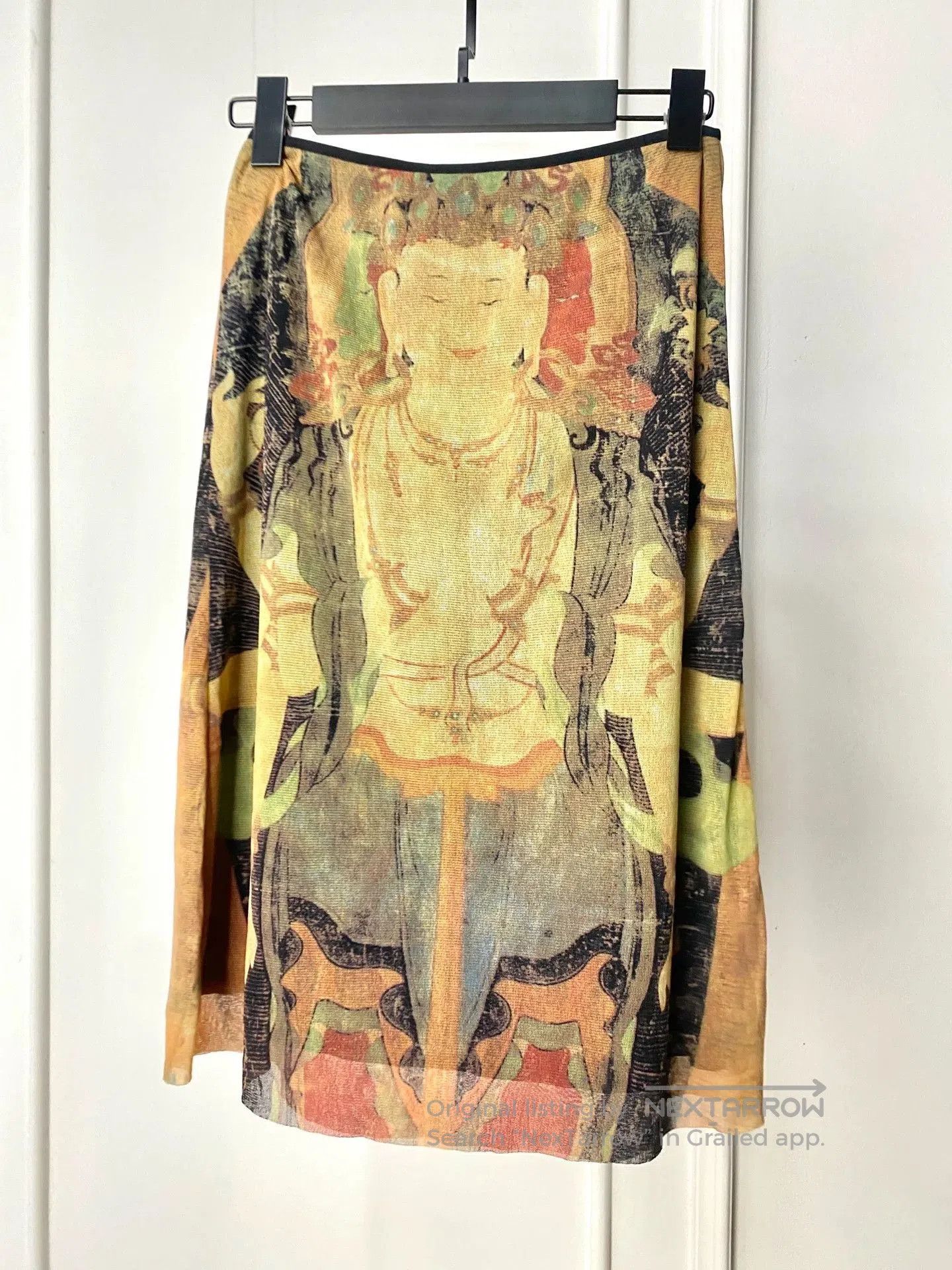 Vivienne Tam Vivienne Tam Buddha Print Tulle Skirt. Size 23" - 3 Thumbnail