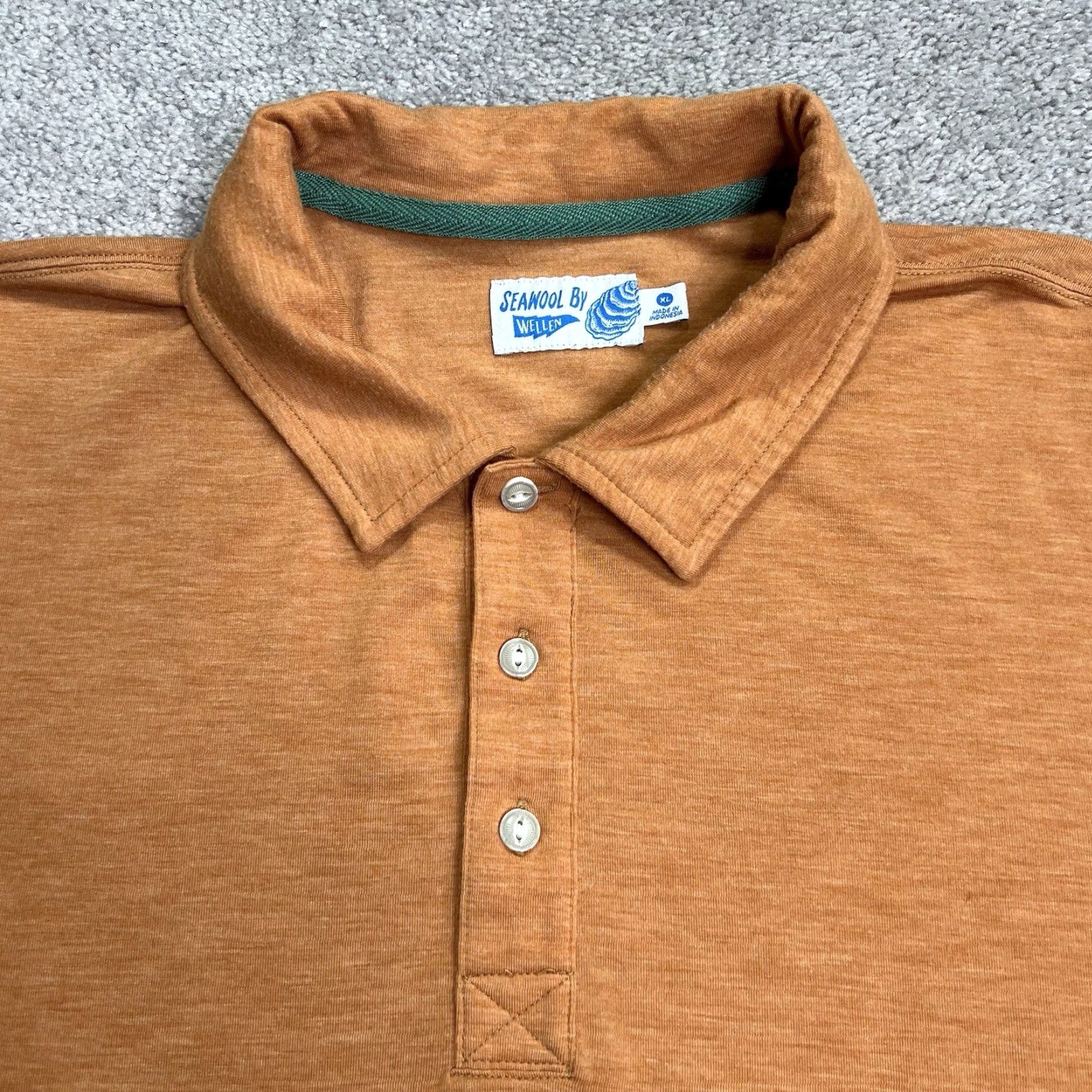 Vintage VINTAGE Wellen Polo Shirt? Size US XL / EU 56 / 4 - 3 Thumbnail