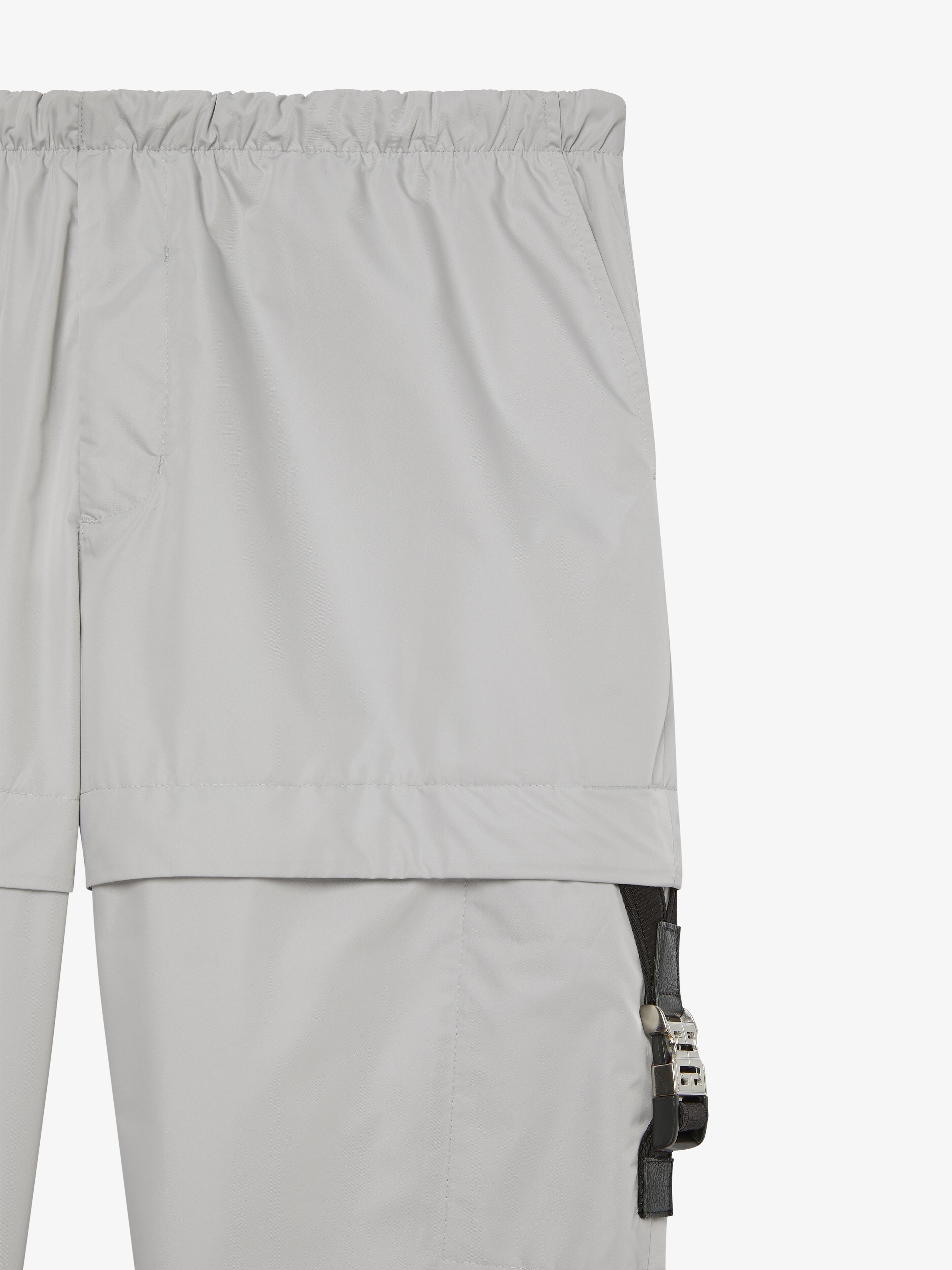 Givenchy o1mle0226 Cargo Buckle Pants in Pearl Gray Size US 38 / EU 54 - 5 Thumbnail