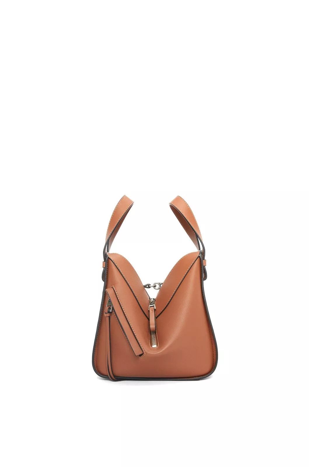 Loewe LOEWE Hammock Compact $3100 Tan Lthr Handbag New Auth Size ONE SIZE - 3 Thumbnail
