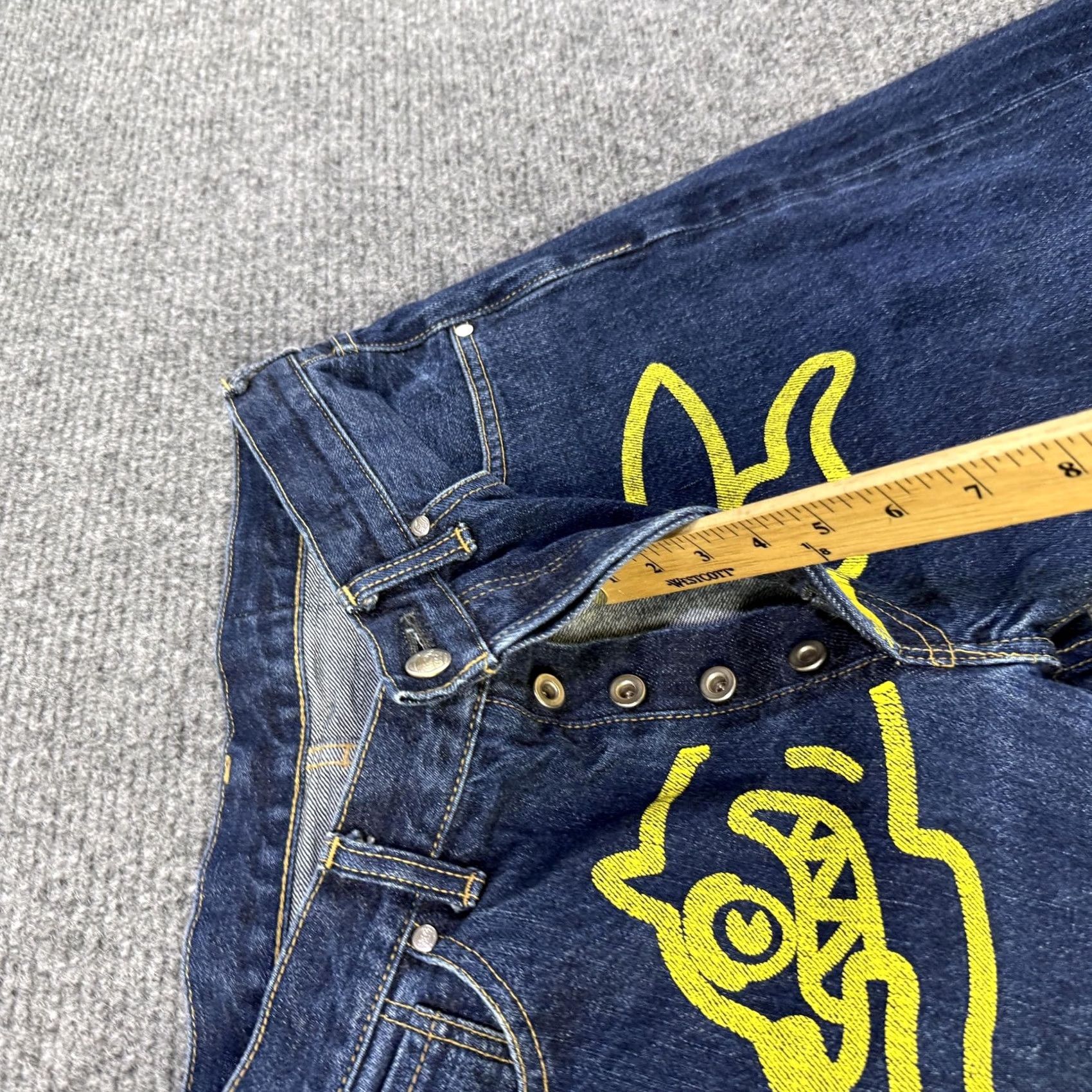 Billionaire Boys Club Billionaire Boys Club Ice Cream Jeans Mens Medium Running Dog Astronaut 32x26 Size US 31 - 5 Thumbnail