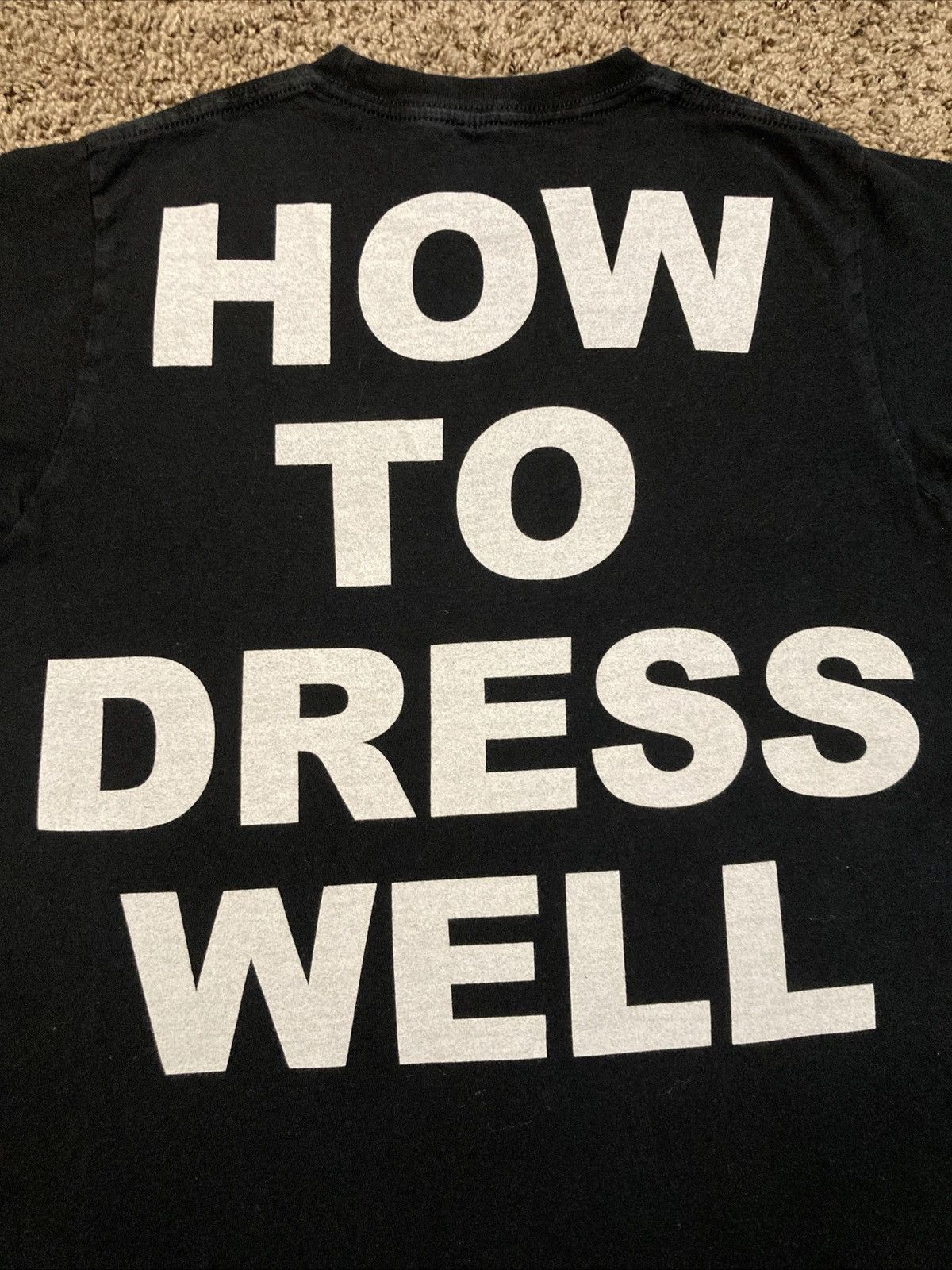 Designer × Vintage Vintage How To Dress Well T-shirt Band Shirt Merch Small Size US S / EU 44-46 / 1 - 5 Thumbnail