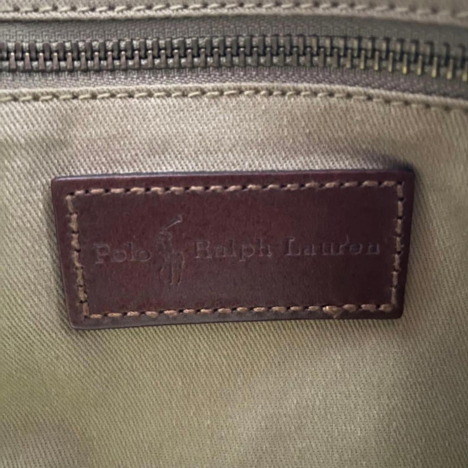 Polo Ralph Lauren Polo Ralph Lauren - Classic Tartan Leather Handle Handbag Size ONE SIZE - 8 Thumbnail