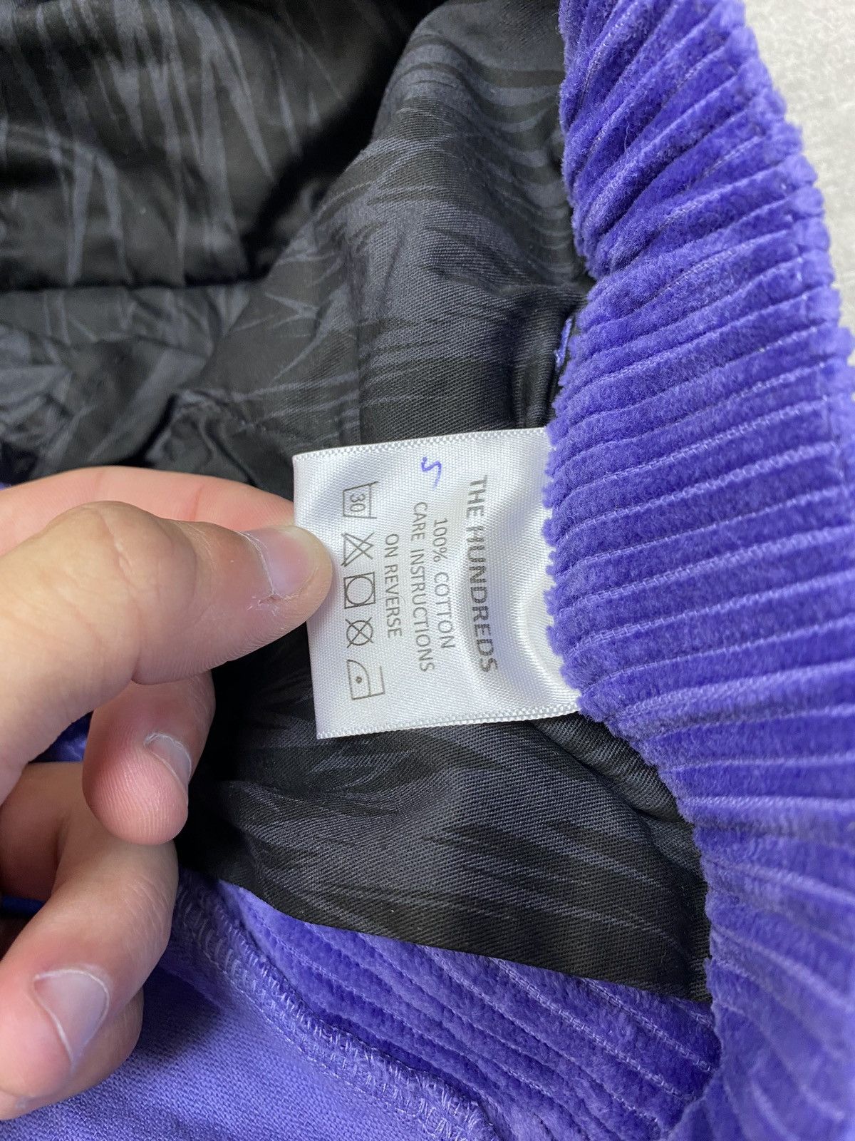 The Hundreds The Hundreds Corduroy Cord Pants Purple Trousers Size US 32 / EU 48 - 13 Thumbnail
