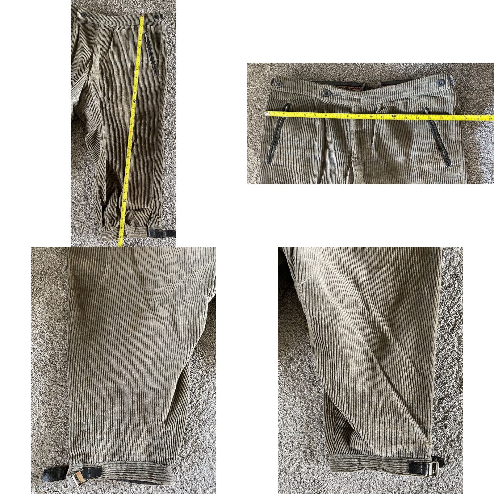 Vintage VINTAGE Jakob Zeiler Pants Men’s Green Riding West Germany 34 Mens Size US 34 / EU 50 - 9 Thumbnail