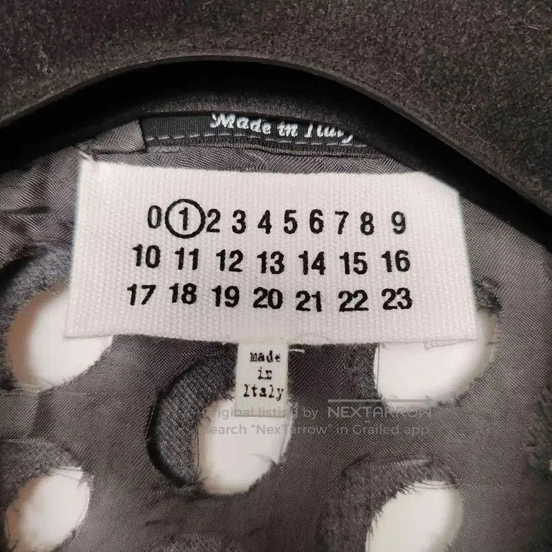 Maison Margiela Maison Margiela Gray Wool Cardigan with Cutouts . Size M / US 6-8 / IT 42-44 - 3 Thumbnail
