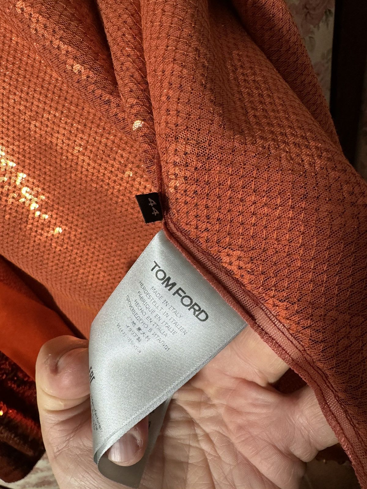 Tom Ford Tom Ford Sequin Shirt Size M / US 6-8 / IT 42-44 - 10 Thumbnail