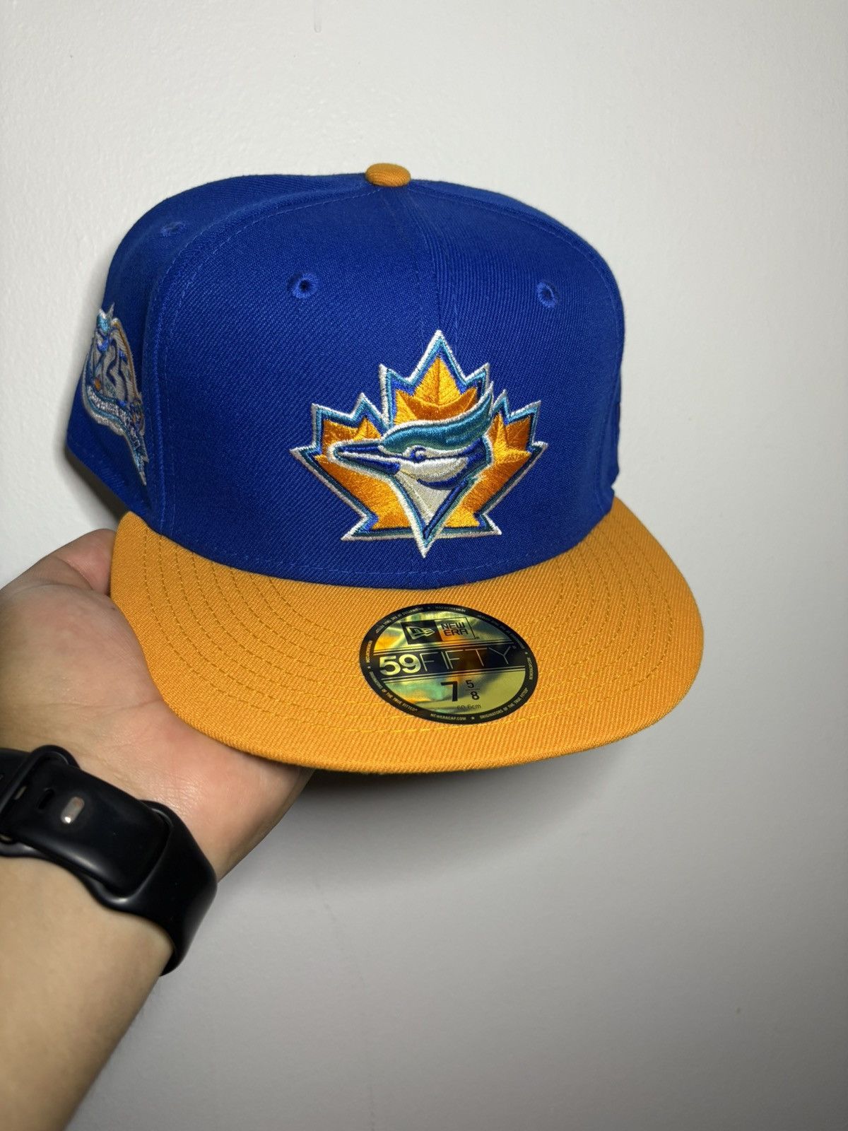 New Era Sz. 7 5/8 MLB Toronto Blue Jays Fitted Topperz 25th Size ONE SIZE - 1 Thumbnail