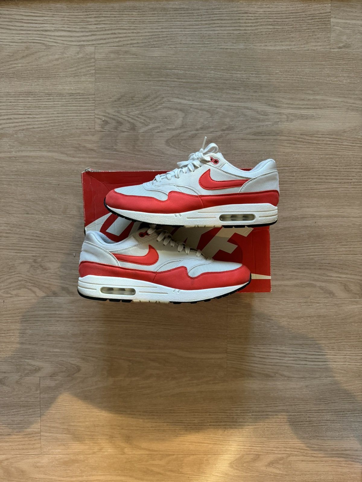 Nike Nike Air Max 1 Habanero Red 12W/10.5M Size US 10.5 / EU 43-44 - 1 Thumbnail