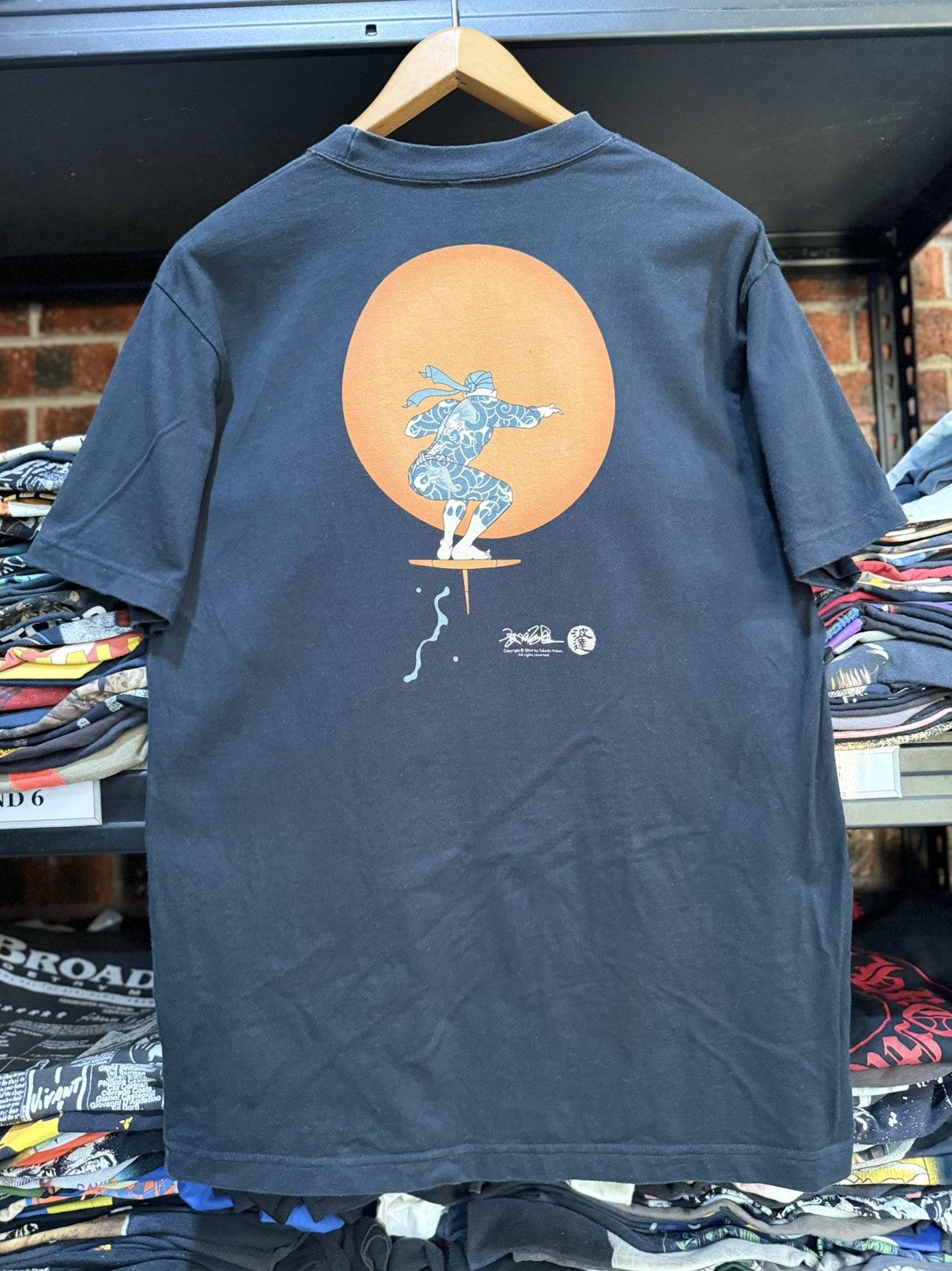 Anime Vintage Takeda Hideo Art Manga Faded Tee Size US L / EU 52-54 / 3 - 1 Thumbnail