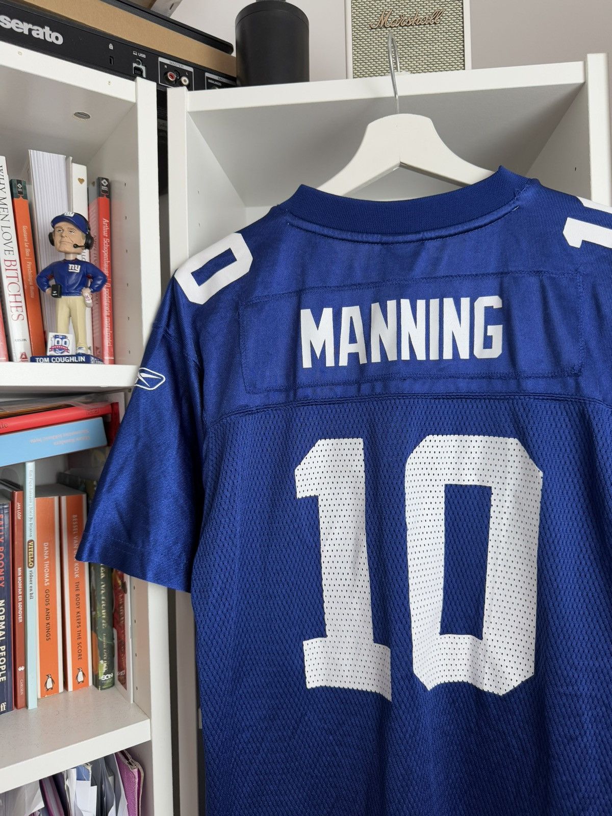 NFL × Reebok New York Giant Reebok manning nfl jersey t-shirt XL fit S Size US S / EU 44-46 / 1 - 7 Thumbnail