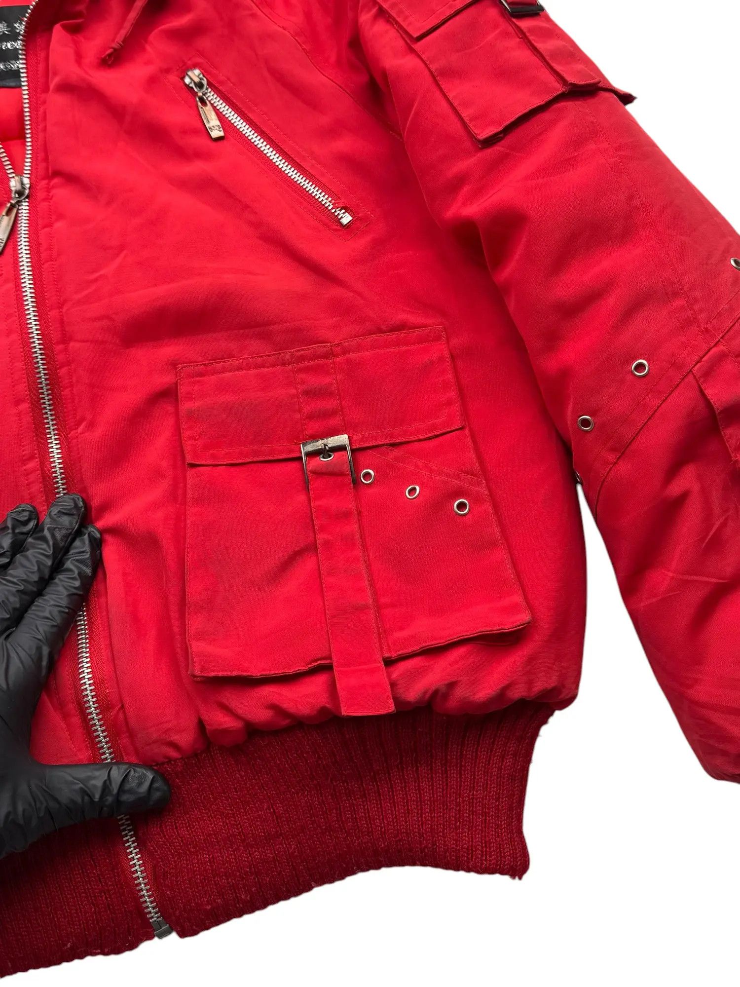 Japanese Brand Vintage Bondage Bomber Jacket W134(V9) Size US S / EU 44-46 / 1 - 5 Thumbnail