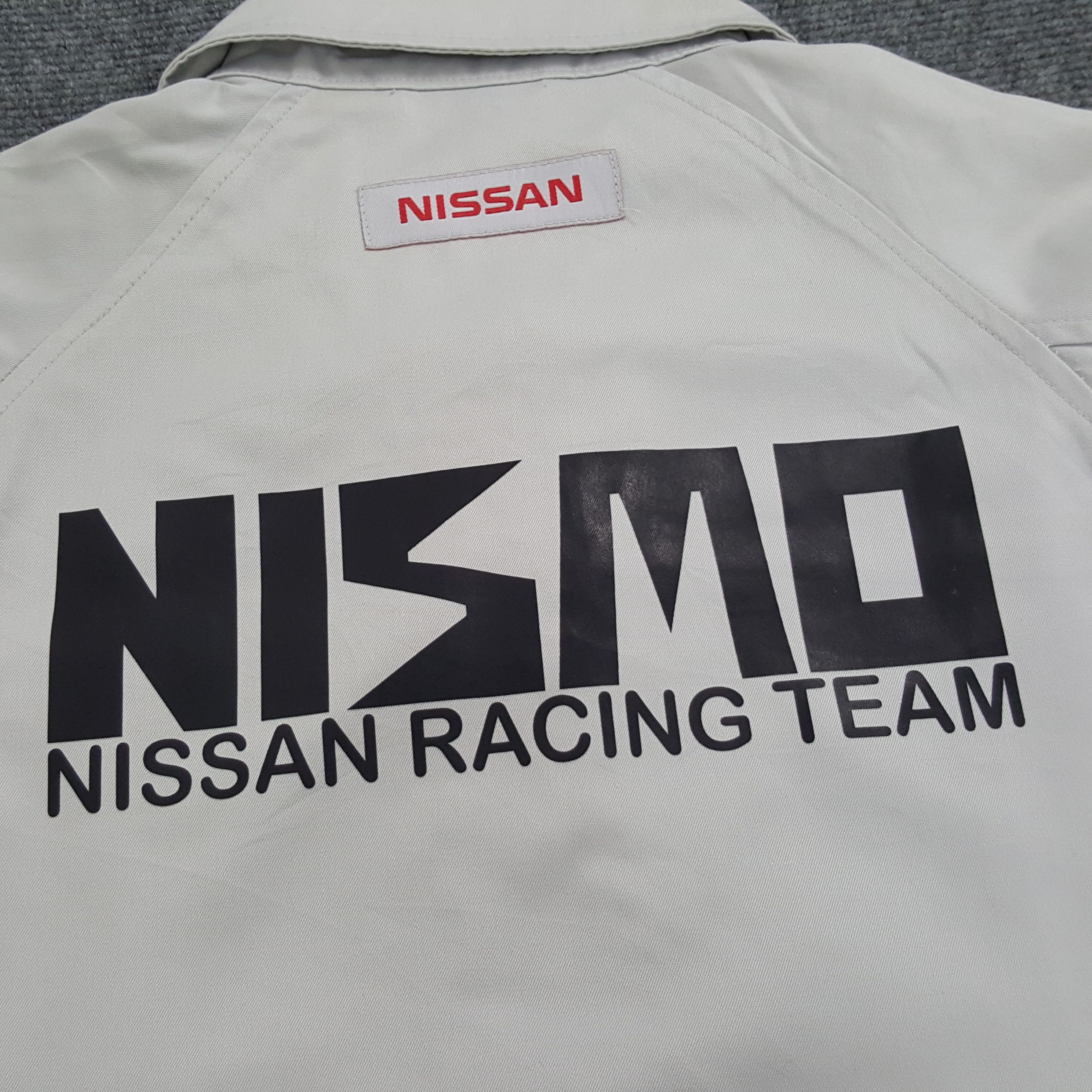 Japanese Brand × Vintage Nismo Nissan Racing Team Custom Coverall Jacket Size US M / EU 48-50 / 2 - 2 Thumbnail