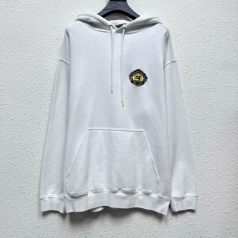 Balenciaga Balenciaga Logo double hook boomerang hooded hoodie Size US XS / EU 42 / 0 - 1 Thumbnail