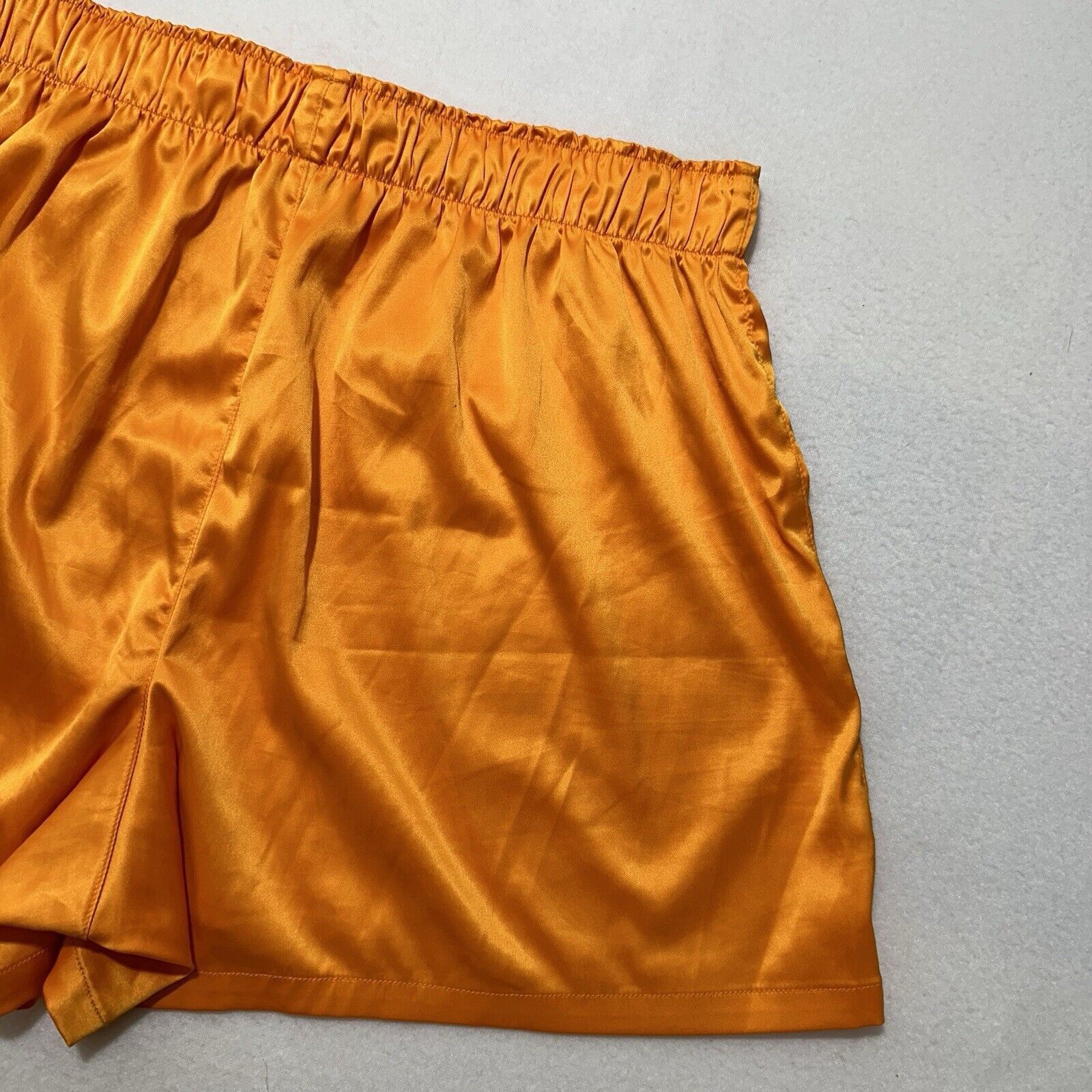 Other Savage X Fenty Small Satin Boxers Orange Shorts 3" Inseam Size 28" / US 6 / IT 42 - 7 Thumbnail
