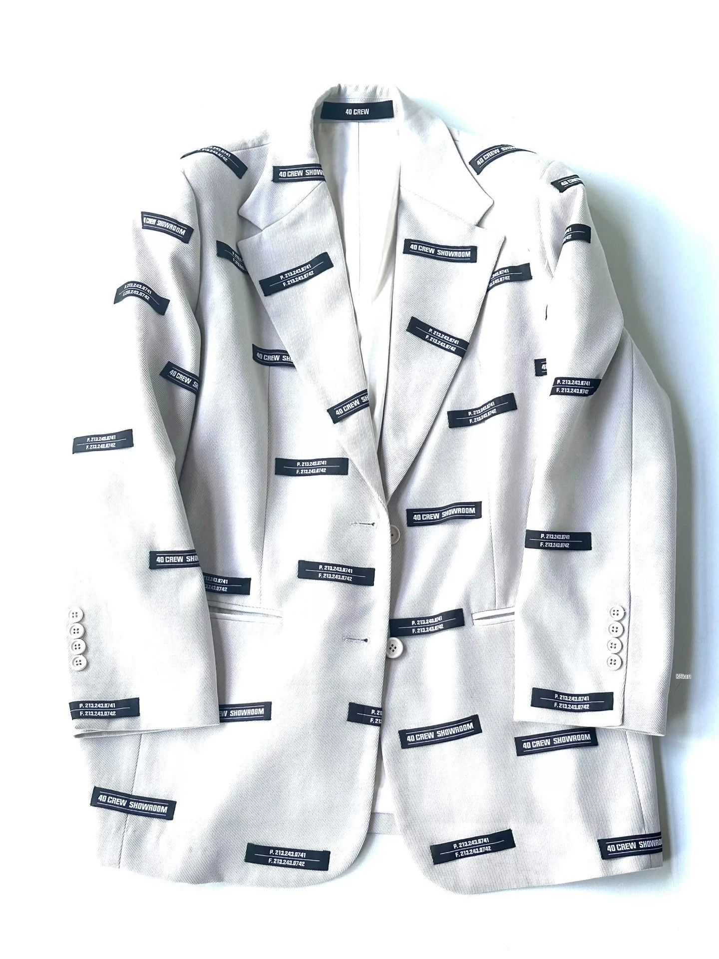 40oz NYC 40 CREW All-Over Print Blazer Size US S / EU 44-46 / 1 - 1 Thumbnail