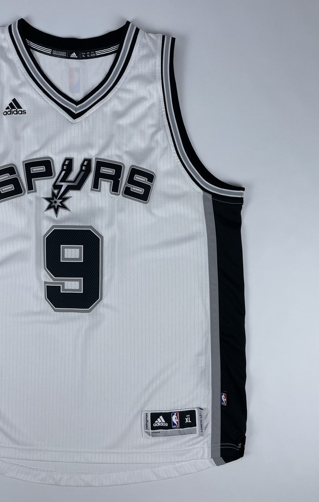 NBA San Antonio Spurs Adidas #9 Tony Parker NBA Jersey Size US XL / EU 56 / 4 - 3 Thumbnail