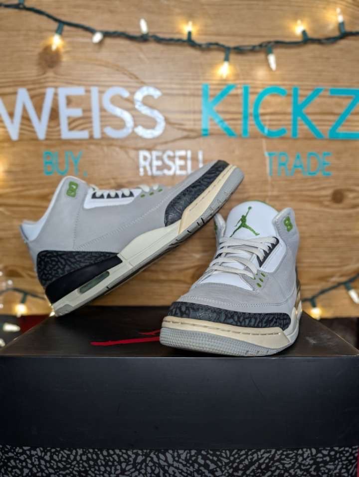 Jordan Brand Jordan 3 Chlorophyll Size US 10 / EU 43 - 1 Thumbnail
