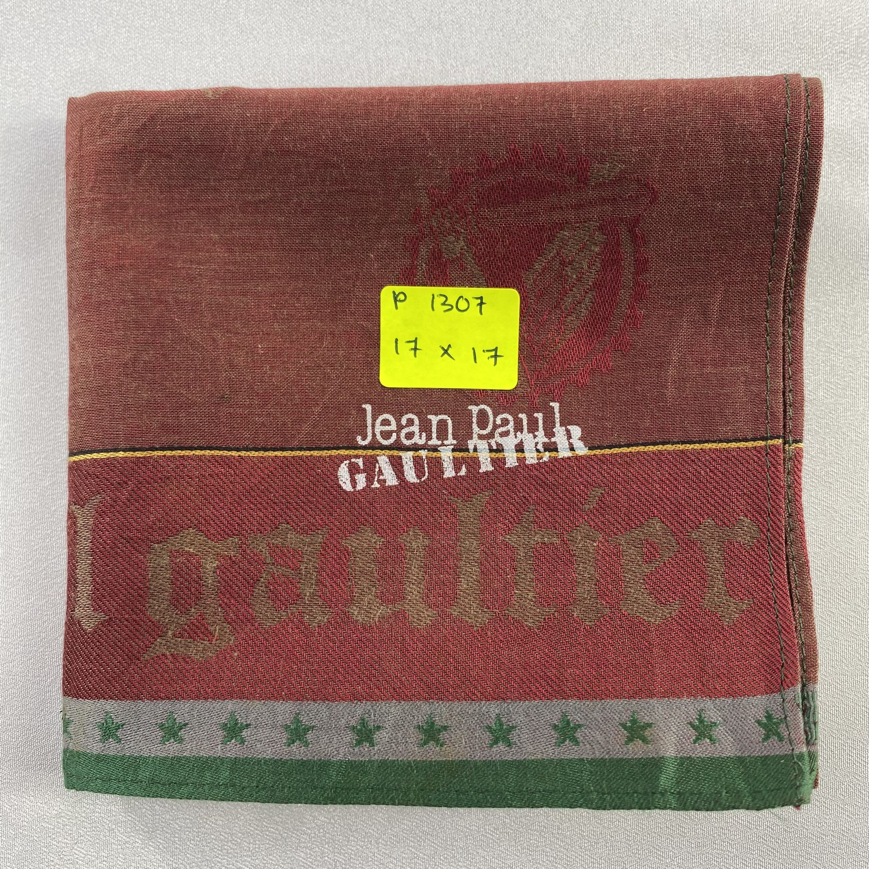 Jean Paul Gaultier × Vintage Jean Paul Gaultier Bandana/ Handkerchief / Neckerchief-P1307 Size ONE SIZE - 5 Thumbnail