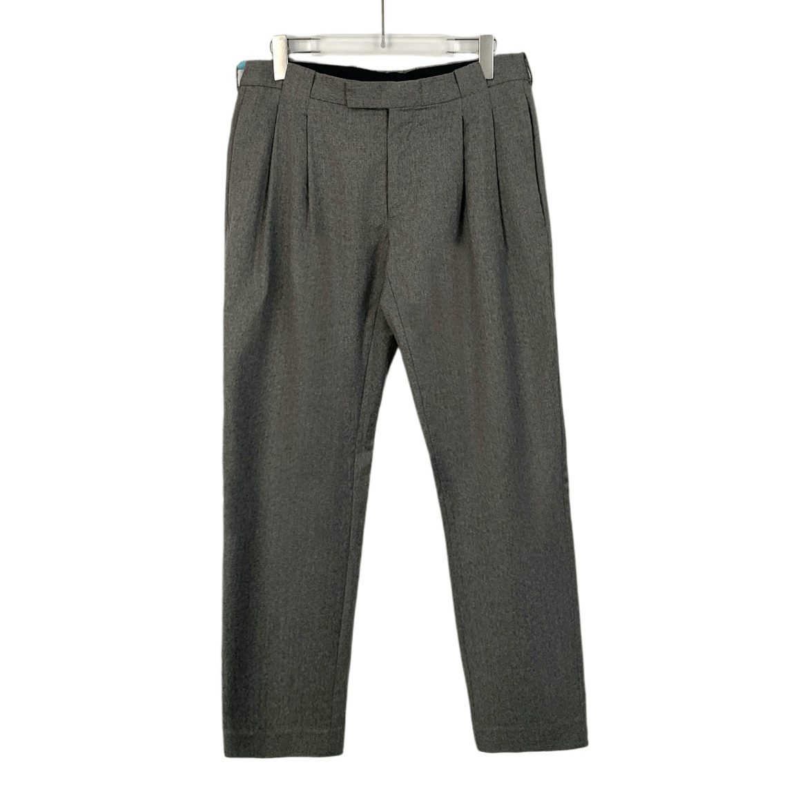 Dior Grey Wool Tailored Trousers (Size S)
