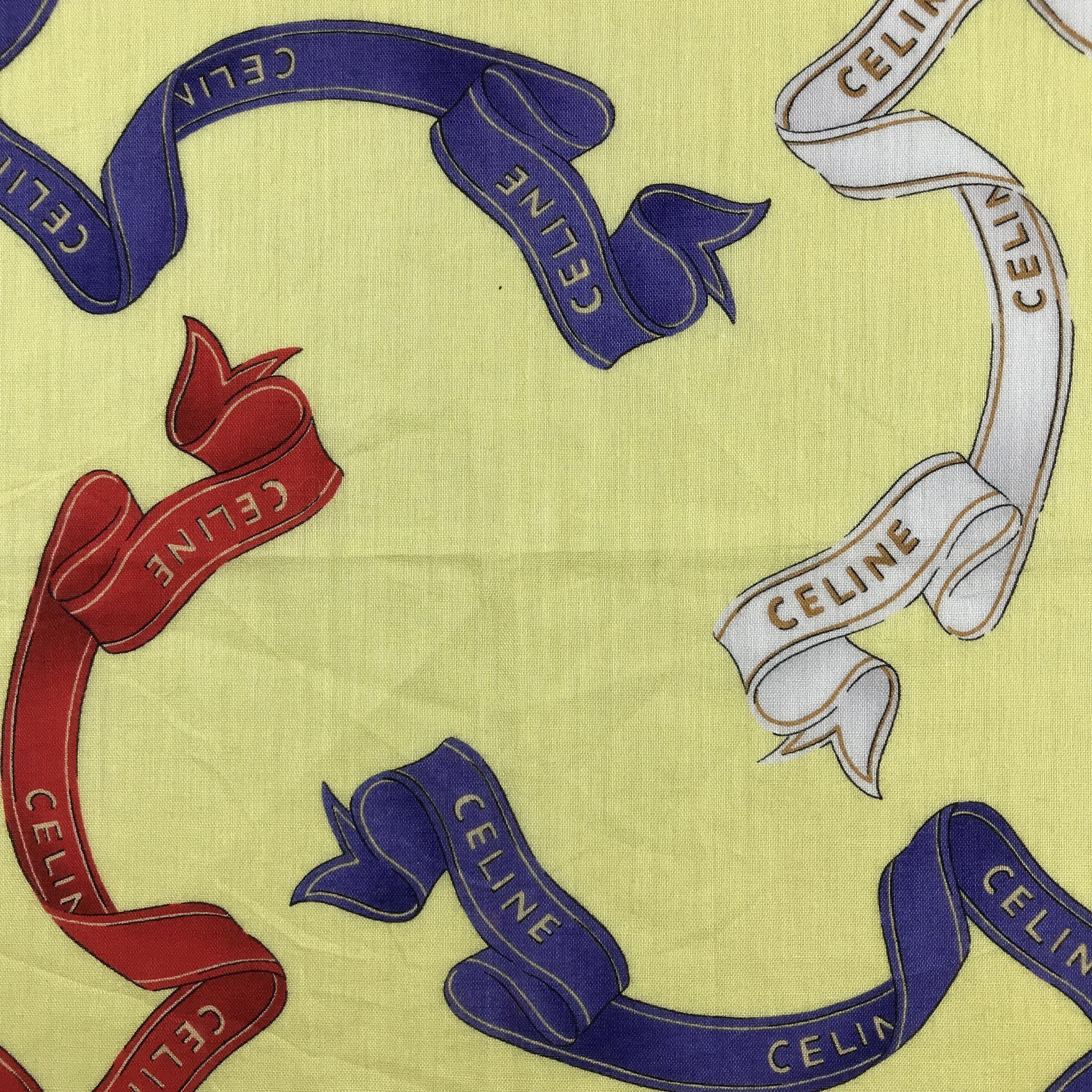 Celine Celine Handkerchief / Bandana / Neckerchief C782 Size ONE SIZE - 6 Thumbnail