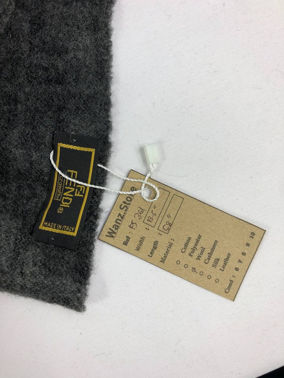 Vintage Fendi Monogram Scarf / Muffler / Neckwear FS361 Size ONE SIZE - 3 Thumbnail