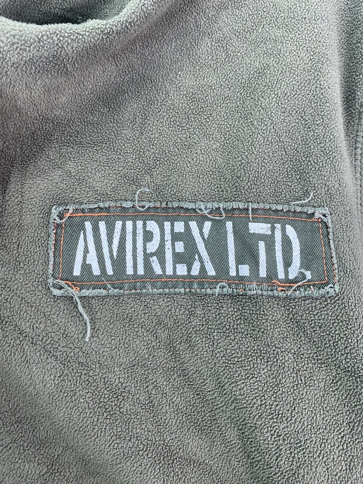 Vintage Vtg 90s Avirex USAF air force patch logo zip up jacket Size US M / EU 48-50 / 2 - 7 Thumbnail