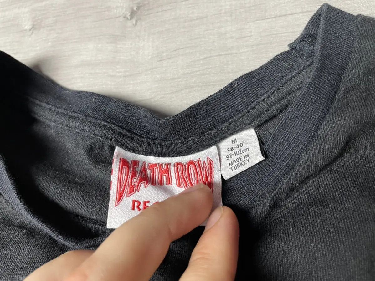 Death Row Records Death row records T-shirt rap tee size Medium Size US M / EU 48-50 / 2 - 4 Thumbnail