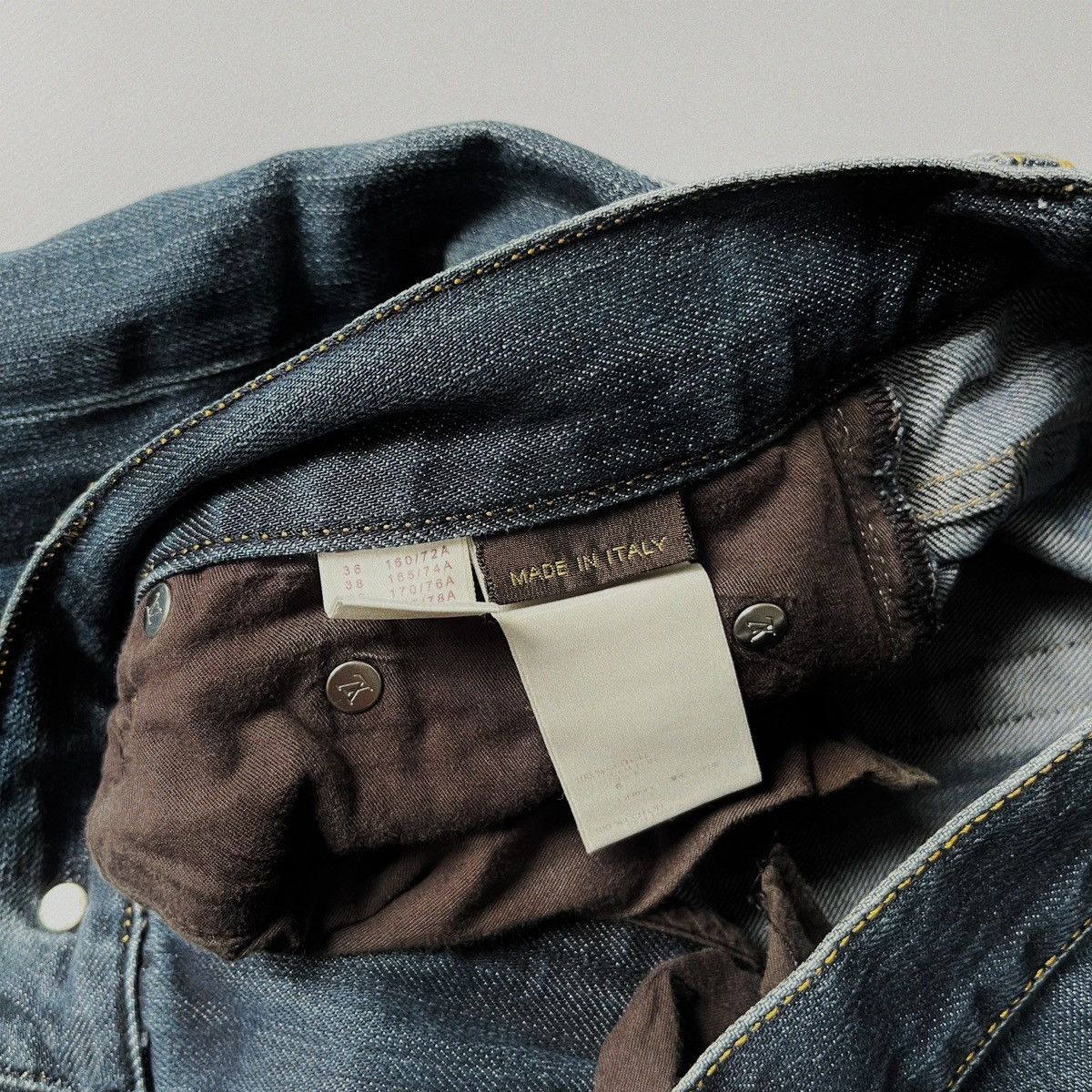 Designer × Japanese Brand × Louis Vuitton Rare 1/1 Deconstructed Louis Vuitton Jeans Size US 32 / EU 48 - 11 Thumbnail