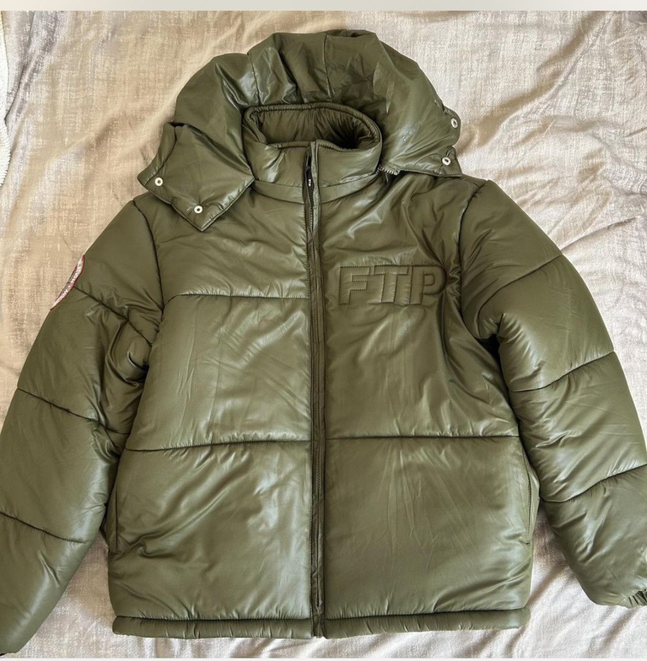Fuck The Population FTP Green Puffer Size US M / EU 48-50 / 2 - 1 Thumbnail