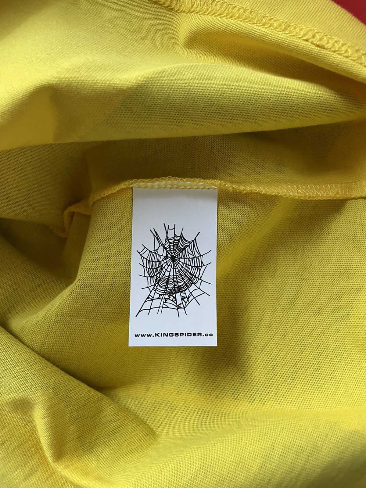 Sp5der yellow/red spider worldwide x ray tee Size US M / EU 48-50 / 2 - 5 Thumbnail