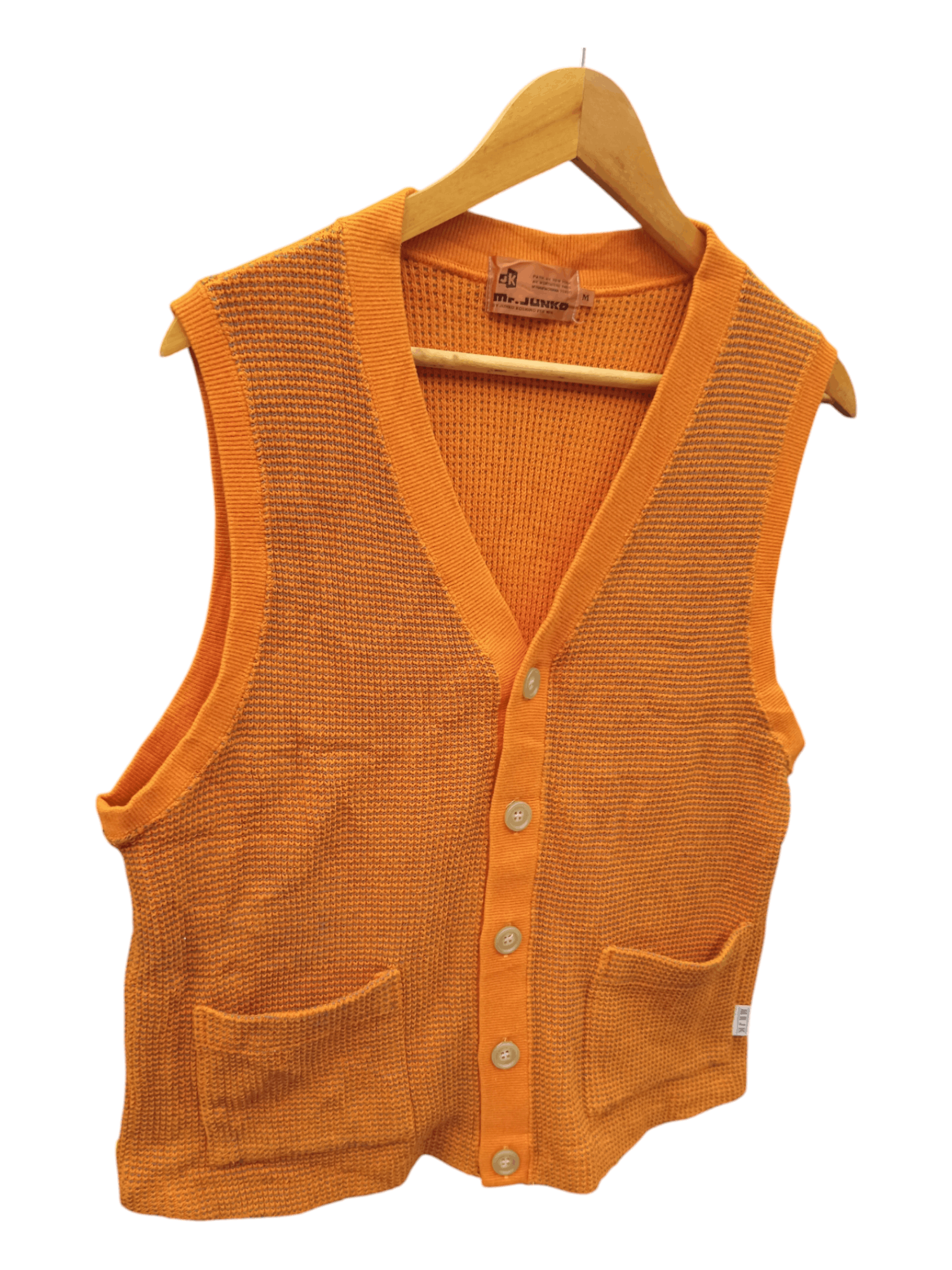 Mr. Junko Nice 💥 Mr. Junko Orange Koshino Vest Size US M / EU 48-50 / 2 - 7 Thumbnail