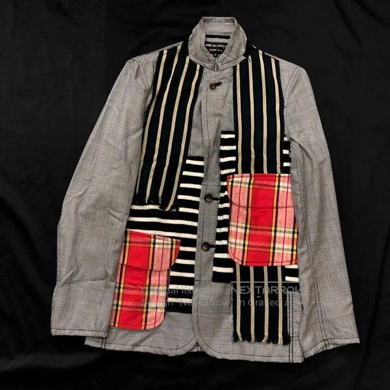 Comme des Garcons Comme des Garcons 10SS Patchwork Coat. Size US XS / EU 42 / 0 - 2 Thumbnail