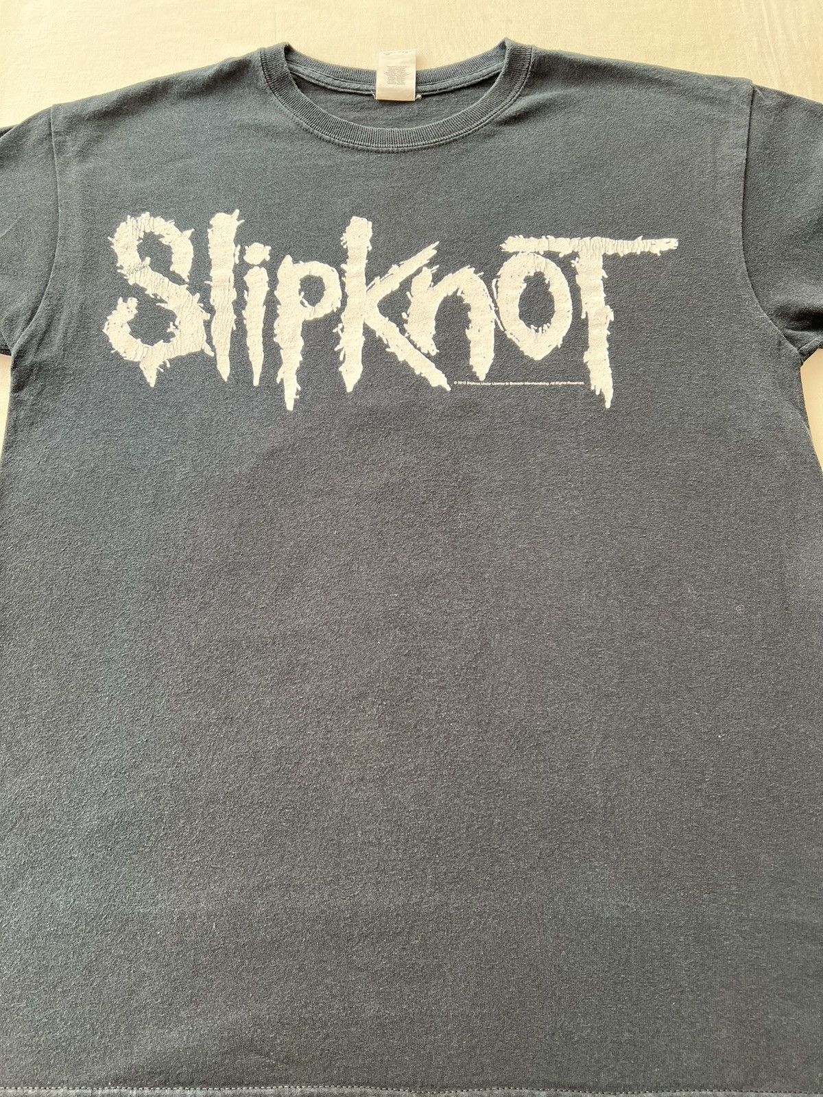 Band Tees Vintage 2012 Slipknot Rock Band Black T-shirt Size US M / EU 48-50 / 2 - 6 Thumbnail