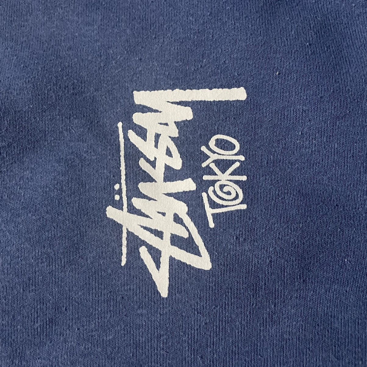 Stussy Stussy Tokyo Blue Sweatshirt Size US L / EU 52-54 / 3 - 6 Thumbnail