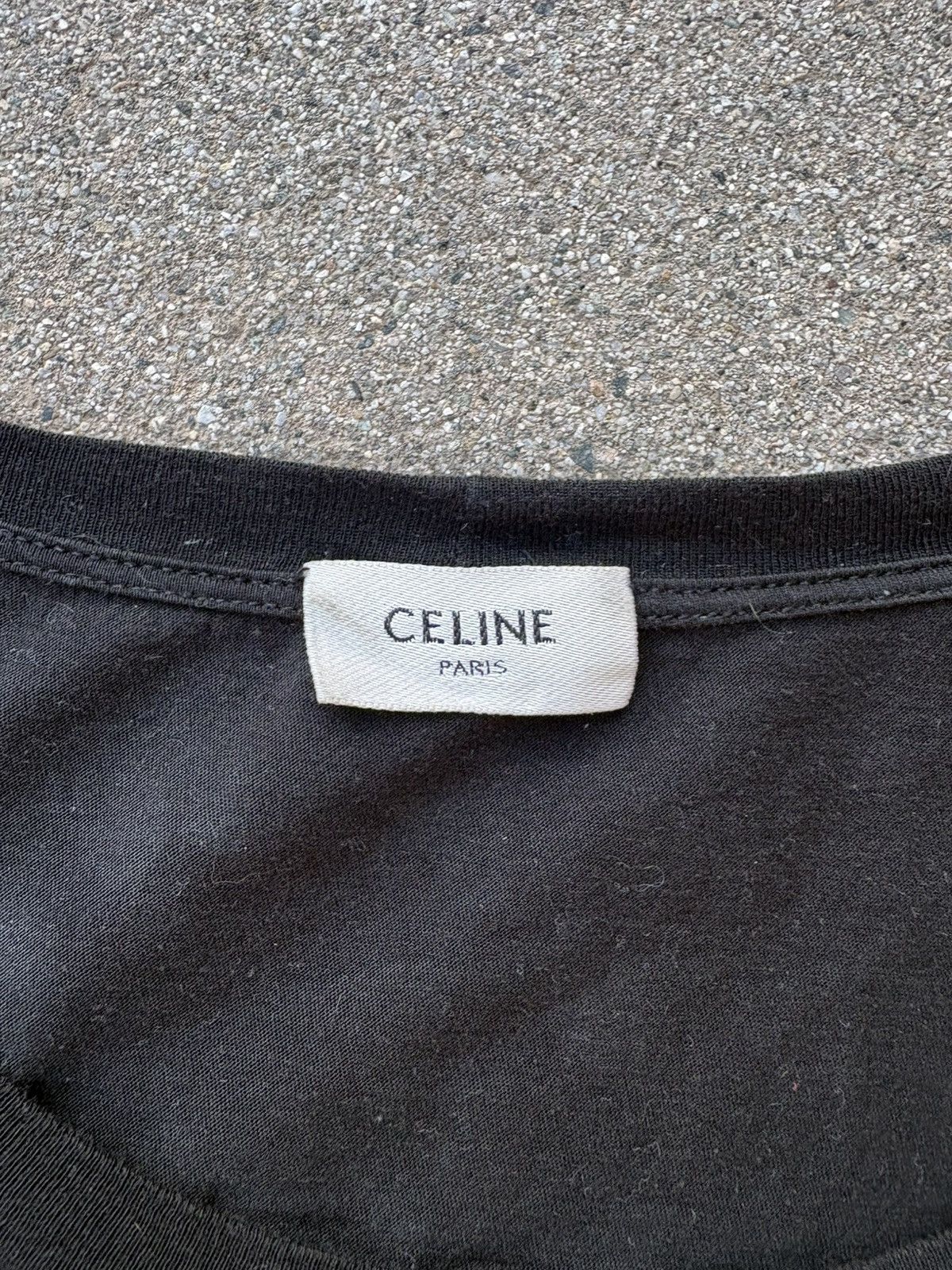 Celine Celine Logo Tee Size US S / EU 44-46 / 1 - 2 Thumbnail