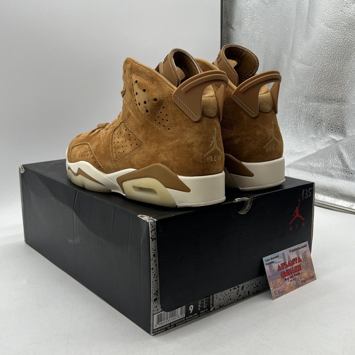 Jordan Brand Air Jordan 6 wheat Size US 9 / EU 42 - 4 Thumbnail