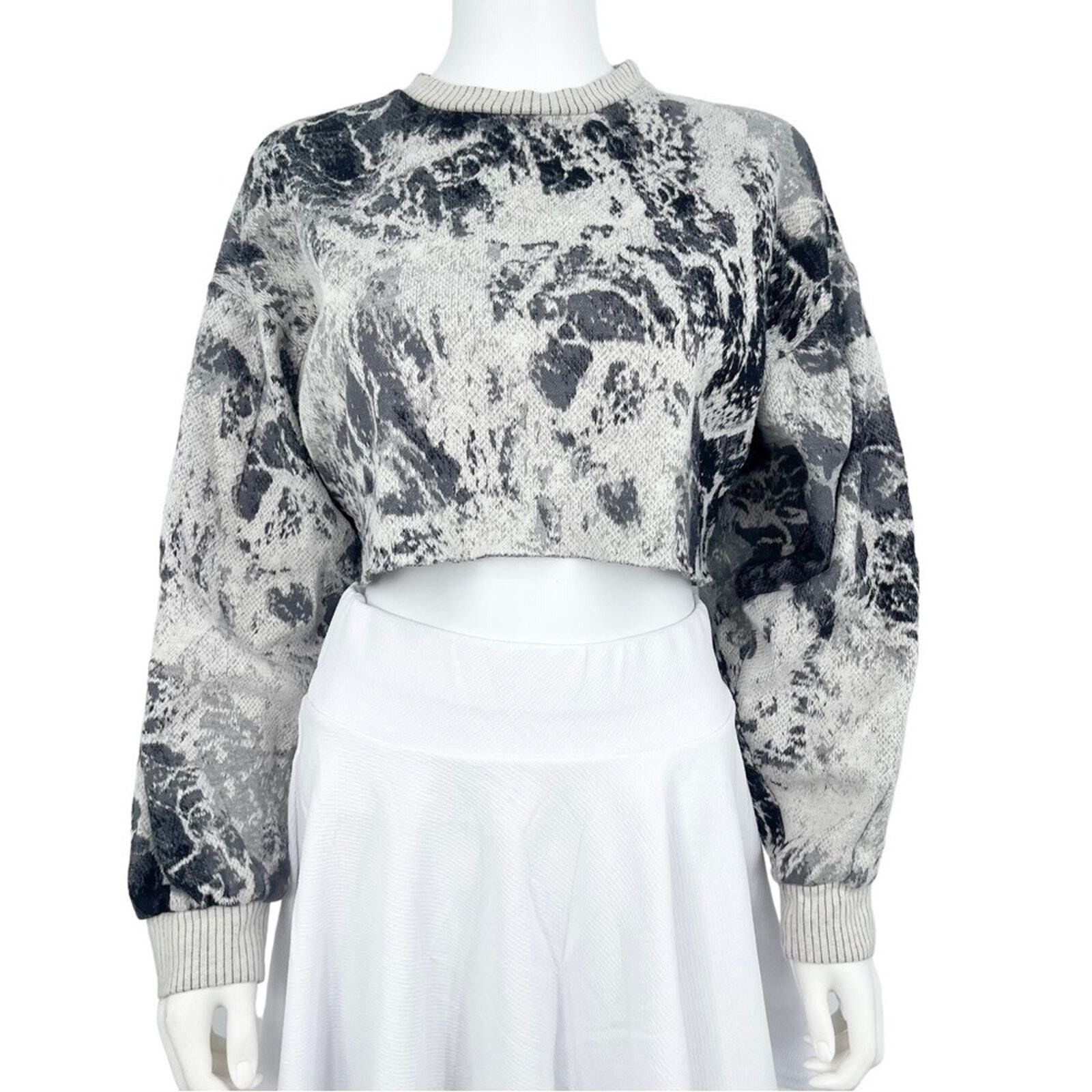 Other twenty montreal Cropped Long Sleeve Crewneck Sweater Medium Size M / US 6-8 / IT 42-44 - 1 Thumbnail