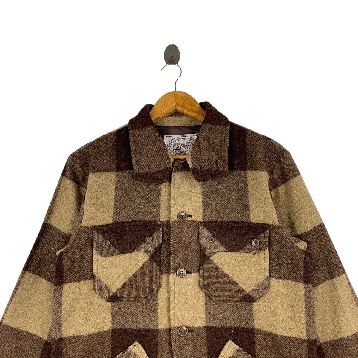 Vintage Vintage HARVARD Casualwear Checkered Worker Design Jacket Size US M / EU 48-50 / 2 - 4 Thumbnail