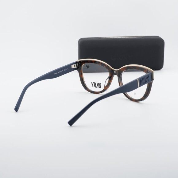 DKNY DKNY DK5064 228 Eyeglasses - Havana/Black 52mm Cat Eye Frame Size ONE SIZE - 11 Thumbnail